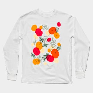 Poppies pattern Long Sleeve T-Shirt